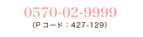 チケットぴあ 0570－02－9999：（Pコード：427-128）